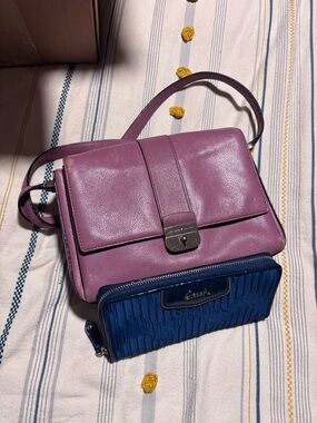 kate spade Crossbody and coach wallet—rehab bundle